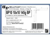 Zdjęcie: Kątownik prosty z siatką BP10 L250 20 cm BELLA PLAST