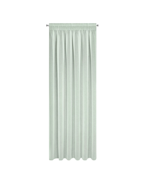 Zdjęcie: Firana gotowa Elpidia na taśmie 140x270 cm miętowy EUROFIRANY