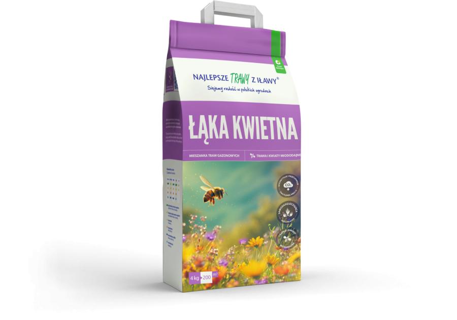Zdjęcie: Mieszanka traw Łąka kwietna 4 kg ROLIMPEX