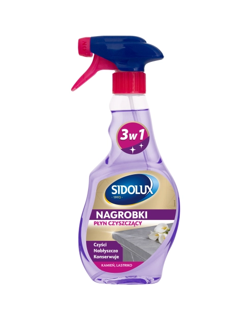 Zdjęcie: Płyn czyszczący 3w1 500 ml Nagrobki SIDOLUX