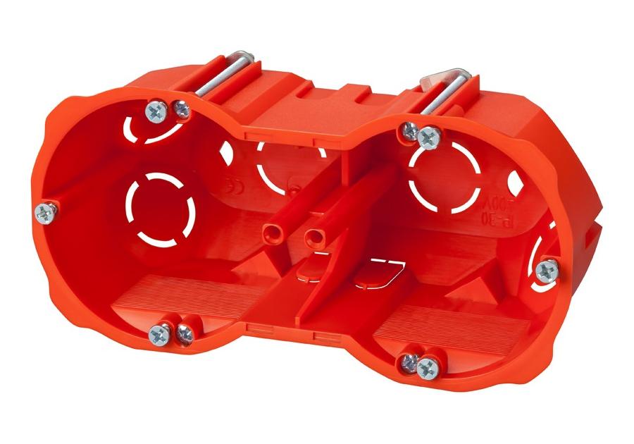 Zdjęcie: Puszka Pk-2x60 P/T Gk głęboka ELEKTRO-PLAST