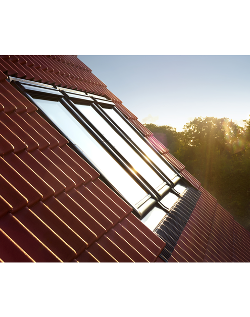 Zdjęcie: Kołnierz kombi EKJ MK08 0002F element środkowy VELUX