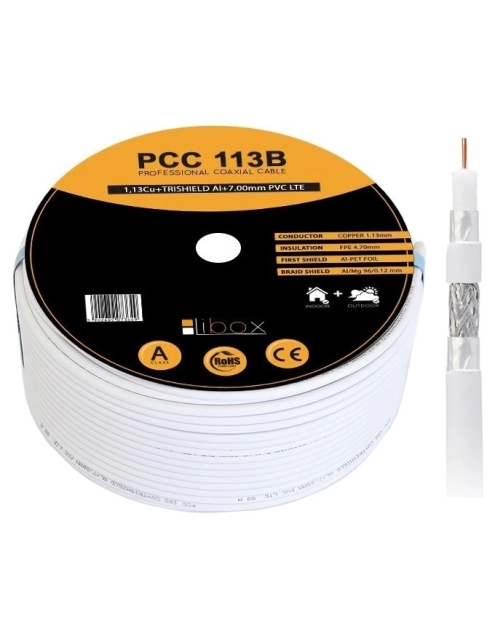 Zdjęcie: Kabel koncentryczny PCC113B 300m BOX LIBOX