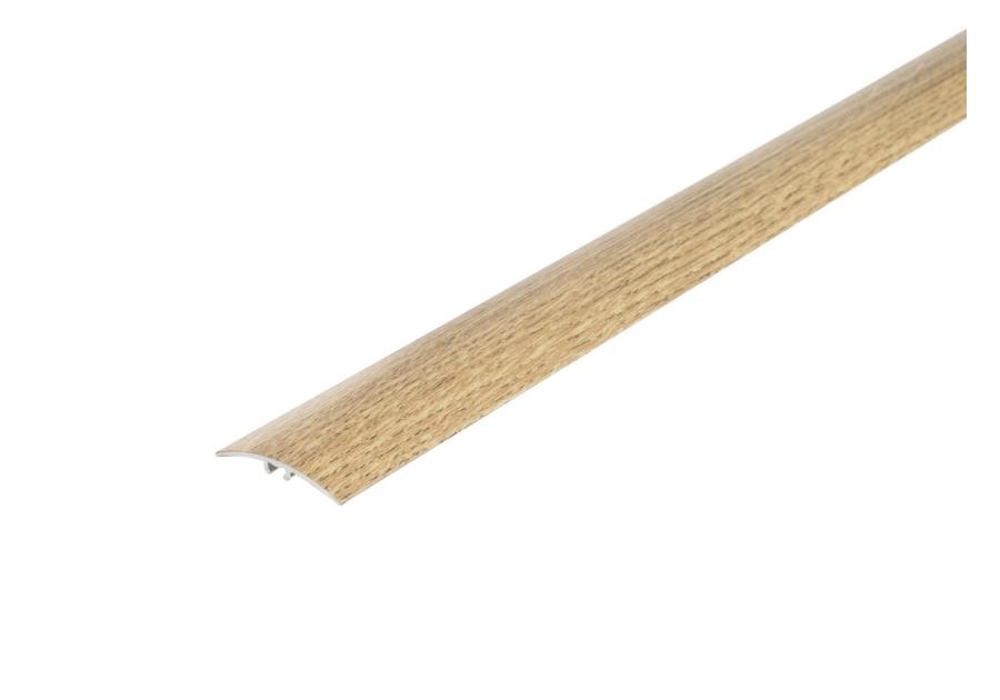 Zdjęcie: Listwa ochronna AL wcisk 37 mm 5w1 klejona L= 1,86 m Dąb Naturalny okleina mat CEZAR