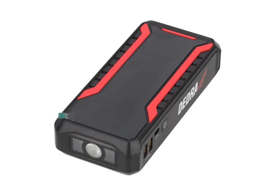 Zdjęcie: Powerbank z funkcją rozruchu silnika 12000 mAh wyświetlacz LCD DEDRA