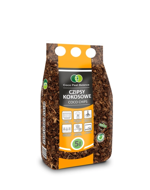 Zdjęcie: Czipsy kokosowe Coco chips 5 L BIOVITA