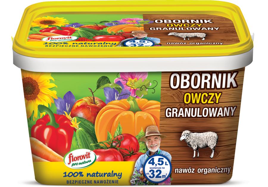 Zdjęcie: Obornik owczy wiadro 4,5 l FLOROVIT