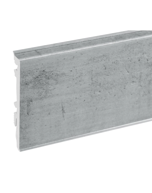 Zdjęcie: Listwa przypodłogowa PVC Masterline 1,3x8 cm, 2,2 m Greystone Mat CEZAR