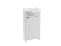 Zdjęcie: Zestaw łazienkowy Kredo szafka z umywalką biała 40 cm DEFTRANS