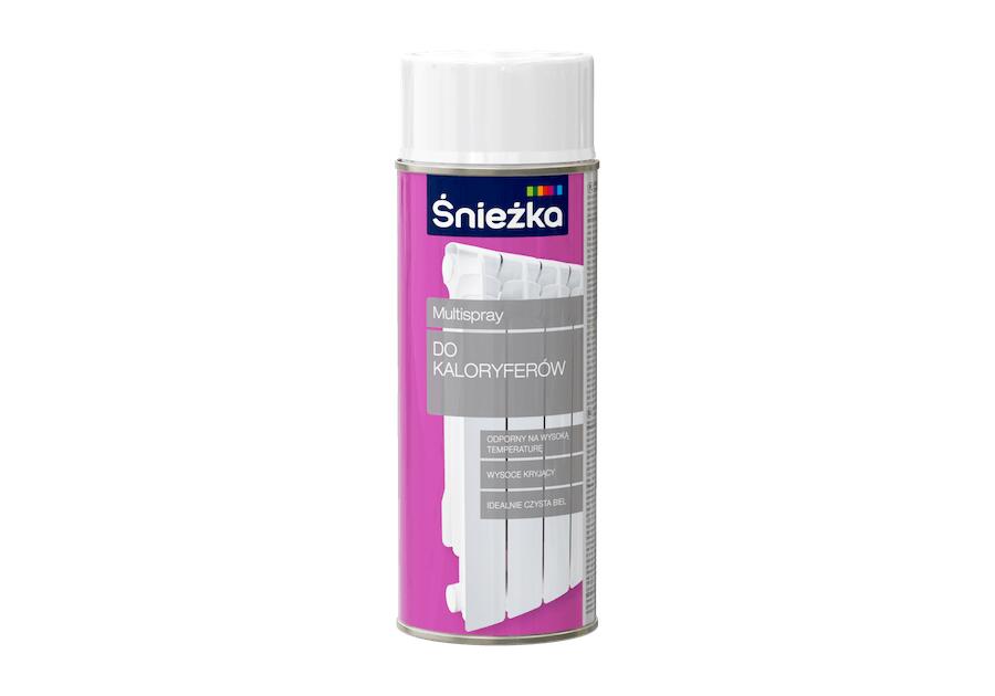 Zdjęcie: Spray do kaloryferów biały 400 ml ŚNIEŻKA