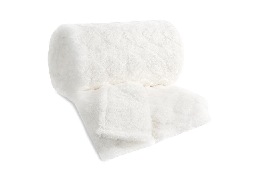 Zdjęcie: Koc Nancy 150x200 cm kremowy EUROFIRANY