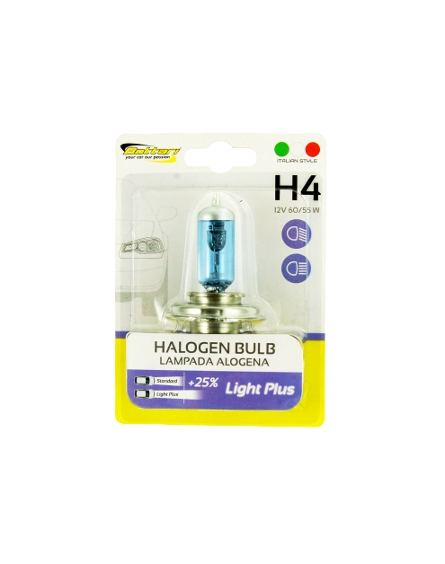 Zdjęcie: Żarówka halogenowa H4 light plus BOTTARI
