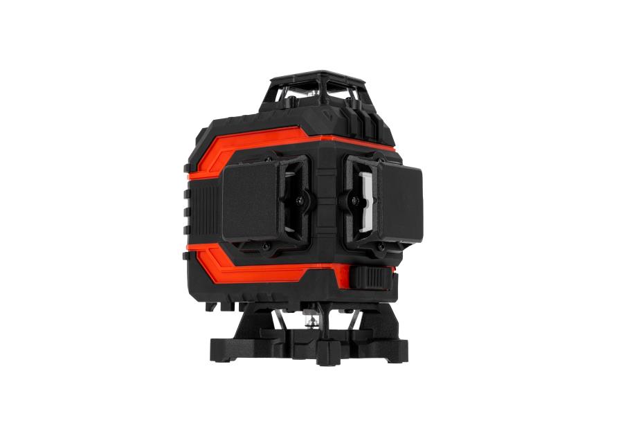 Zdjęcie: Poziomica laserowa 360 laser krzyżowy zielony samopoziomująca 4D zestaw PROLINE