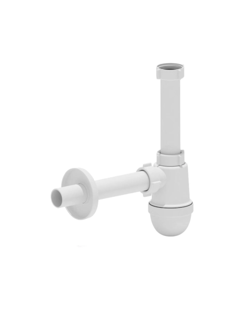 Zdjęcie: Syfon do umywalki butelkowy bez spustu, odpływ fi 40 mm TYCNER