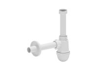 Zdjęcie: Syfon do umywalki butelkowy bez spustu, odpływ fi 40 mm TYCNER