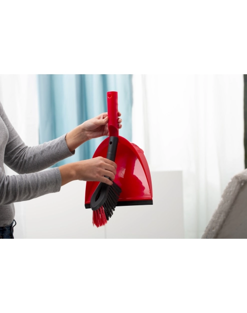 Zdjęcie: Szufelka ze zmiotką 2w1 VILEDA