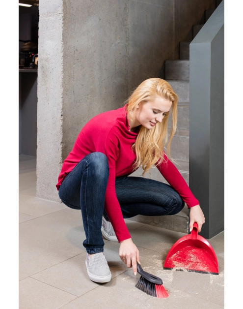 Zdjęcie: Szufelka ze zmiotką 2w1 VILEDA