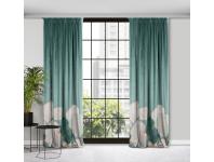 Zdjęcie: Zasłona gotowa Beldis na taśmie 140 x 270 cm szałwiowy EUROFIRANY