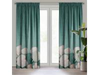 Zdjęcie: Zasłona gotowa Beldis na taśmie 140 x 270 cm szałwiowy EUROFIRANY