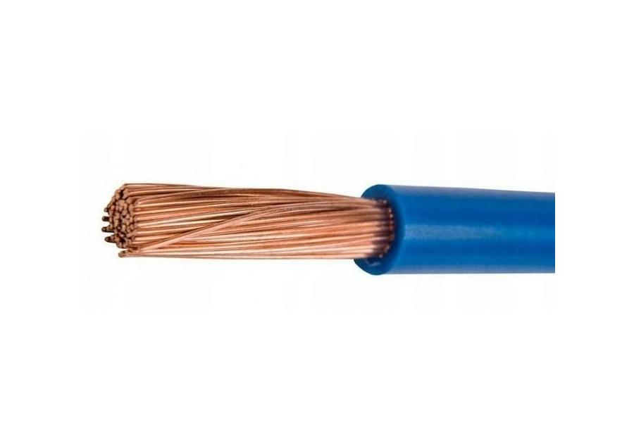 Zdjęcie: Przewód instalacyjny H07V-K (LgY) 6 niebieski (krążek 100 m) ELEKTROKABEL