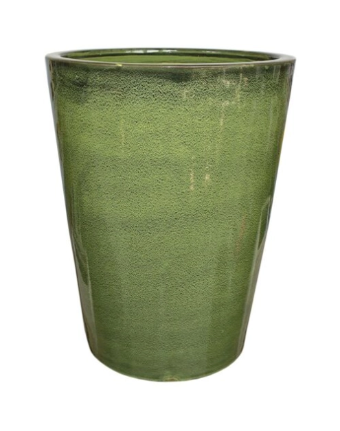 Zdjęcie: Donica 1500 szkliwo 36x27 cm zieleń mrozoodporna CERMAX