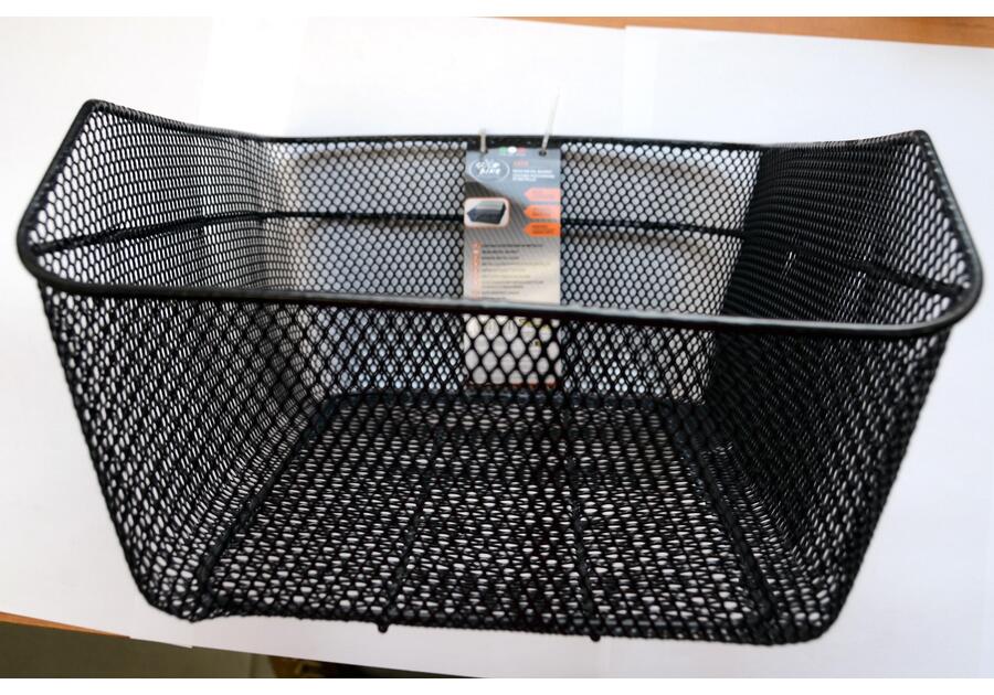 Zdjęcie: Kosz metalowy tylny Safe do bagażnika do 10 kg czarny BOTTARI