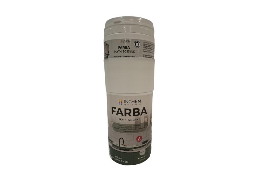 Zdjęcie: Farba Płytki ścienne, popielaty, zestaw 800 ml INCHEM POLONIA