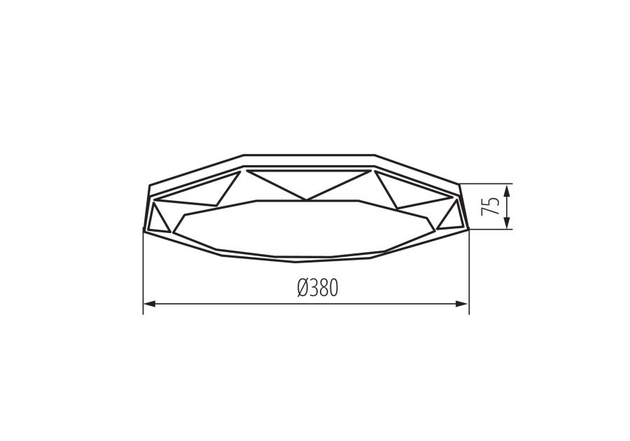 Zdjęcie: Oprawa LED Carvo LED 17,5 W NW KANLUX