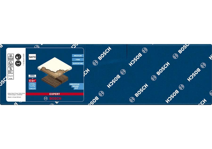 Zdjęcie: Gąbka szlifierska Expert S473 Flex F BOSCH