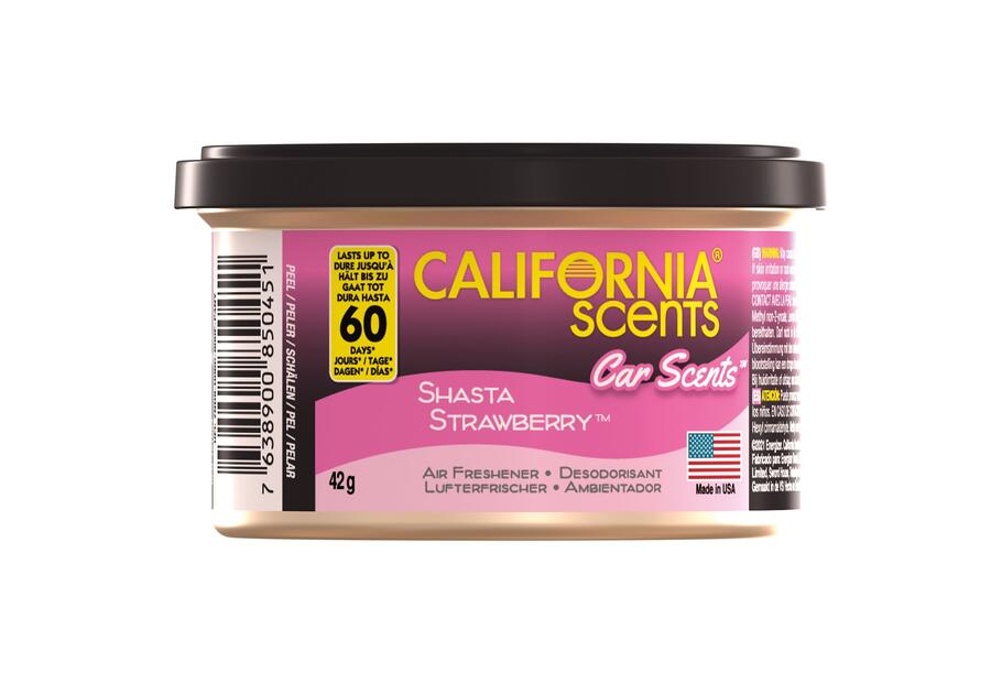 Zdjęcie: Puszka zapachowa Shasta Strawberry 42 g CALIFORNIA SCENTS