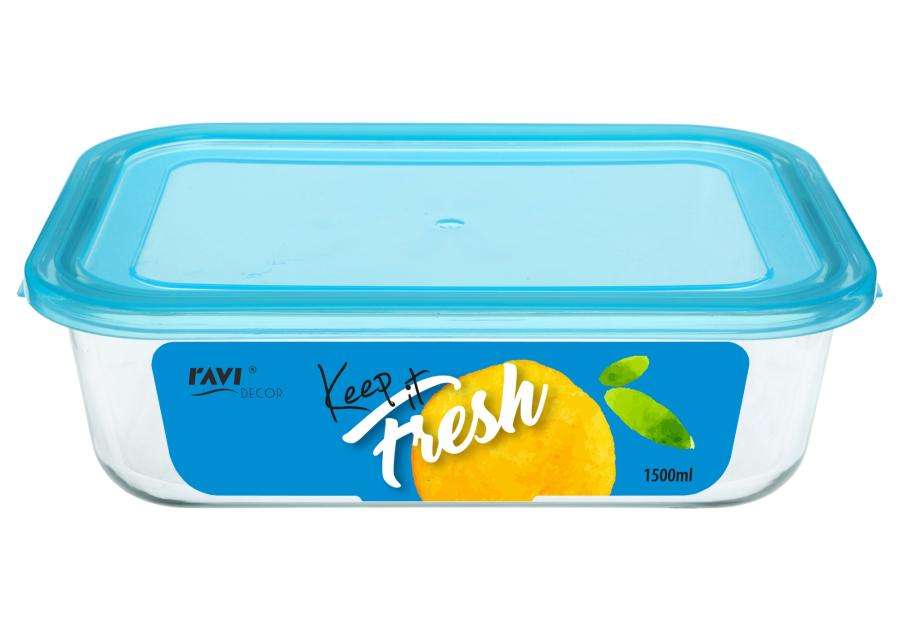 Zdjęcie: Pojemnik na żywność Keep It Fresh 1500 ml prostokątny RAVI