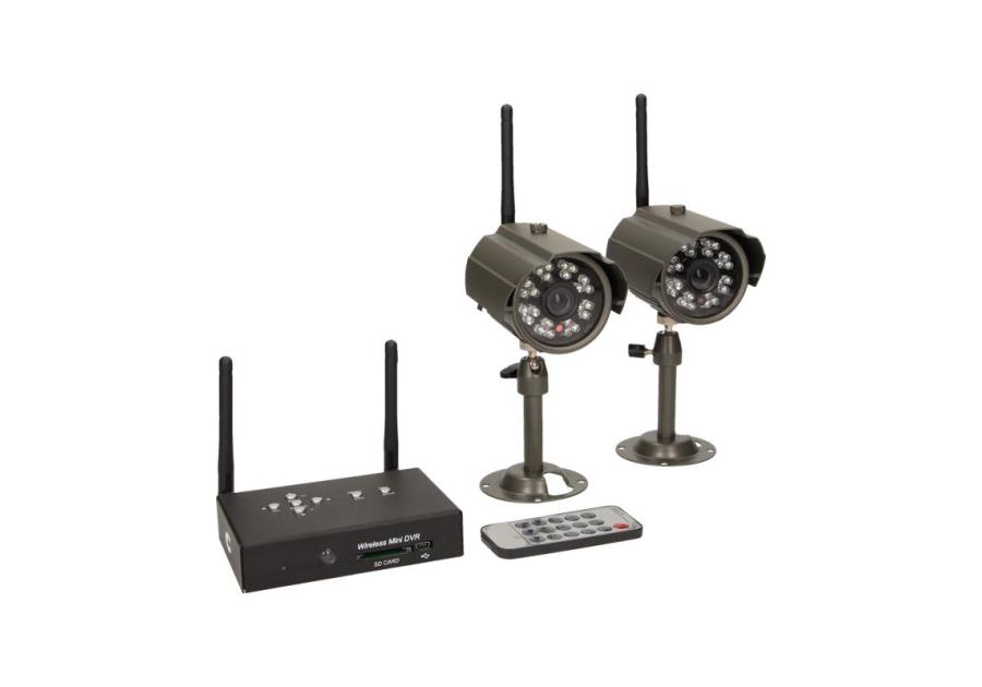 Zdjęcie: System do monitoringu 4-kanałowy, bezprzewodowy CCTV OR-MT-JE-1803 ORNO