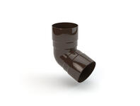 Zdjęcie: Kolano rury sp 110 mm Dwk ciemny brąz GAMRAT