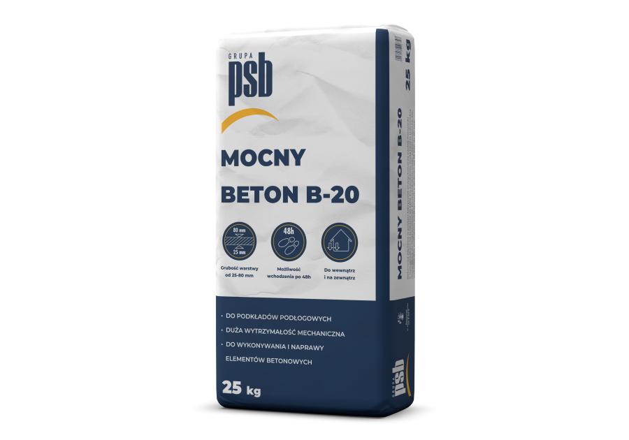 Zdjęcie: Beton mocny B-20 - 25 kg PSB