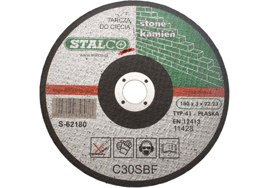 Zdjęcie: Tarcza beton płaska 230x3,0 mm s-62230 STALCO