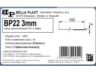 Zdjęcie: Listwa zakończeniowa z siatką BP22 BELLA PLAST
