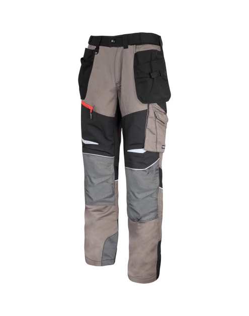 Zdjęcie: Spodnie khaki-czar. ze wstawk. ze stretchu, "l", CE, LAHTI