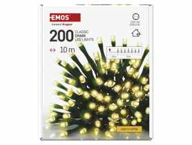 Lampki choinkowe 200 LED 10 m IP20 WW EMOS