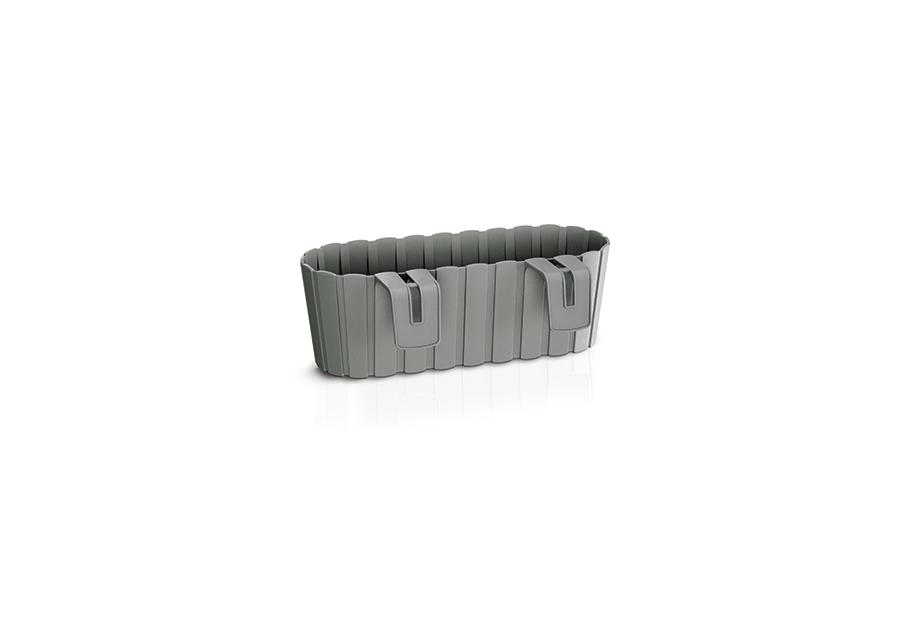 Zdjęcie: Doniczka Boardee szary kamienny 383x212x130 mm PROSPERPLAST