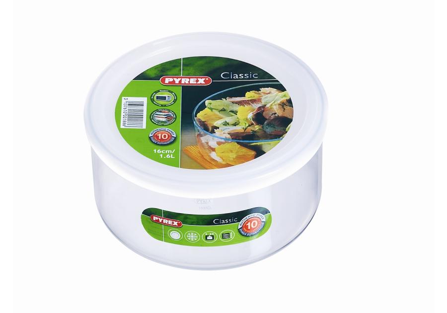 Zdjęcie: Salaterka żaroodporna 1,6 L z plastikową pokrywką PYREX