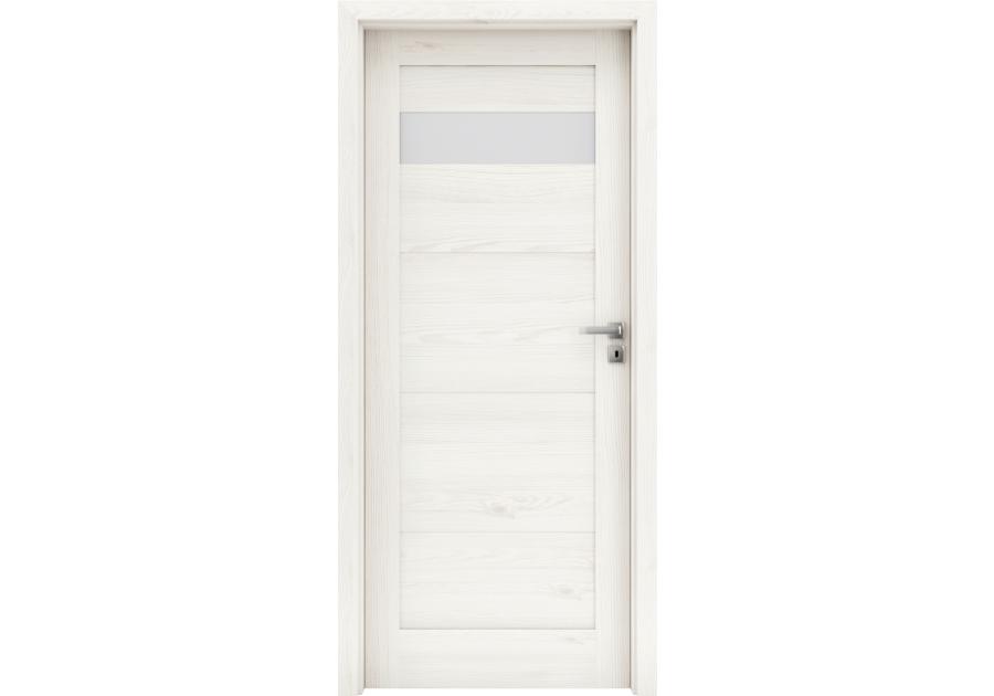 Zdjęcie: Drzwi wewnętrzne Milano 2, 70 cm prawe modrzew syberyjski INVADO