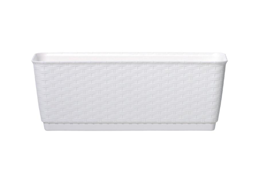 Zdjęcie: Doniczka Ratola biała 50 cm PROSPERPLAST