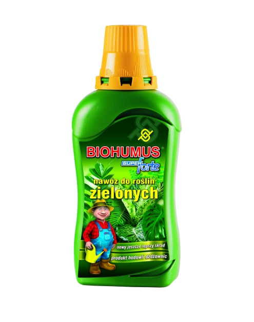 Zdjęcie: Nawóz do roślin zielonych Biohumus Super Forte 0,35 L AGRECOL