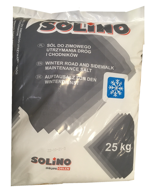 Zdjęcie: Sól drogowa 25 kg Solino HYDROLAND