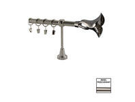 Zdjęcie: Karnisz pojedynczy Valentina fi 19 mm - 480 cm fiore nikiel KARWEL