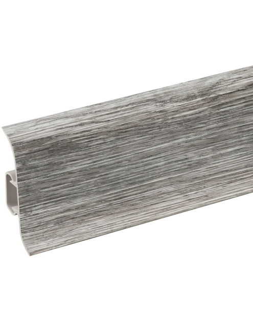 Zdjęcie: Listwa przypodłogowa PVC Premium Classic 22x59 mm; 2,20 m Dąb Argentum Mat CEZAR
