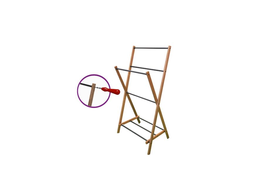 Zdjęcie: Stojak na ręczniki Aurora SEPIO