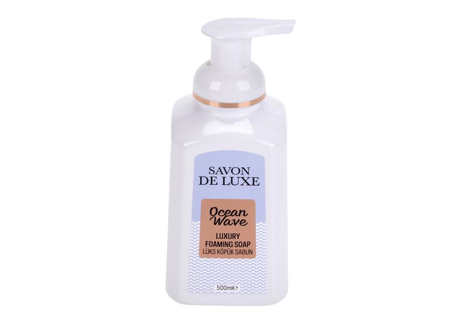 Zdjęcie: Pianka do mycia rąk z dozownikiem 500 ml Ocean Wave SAVON DE LUXE