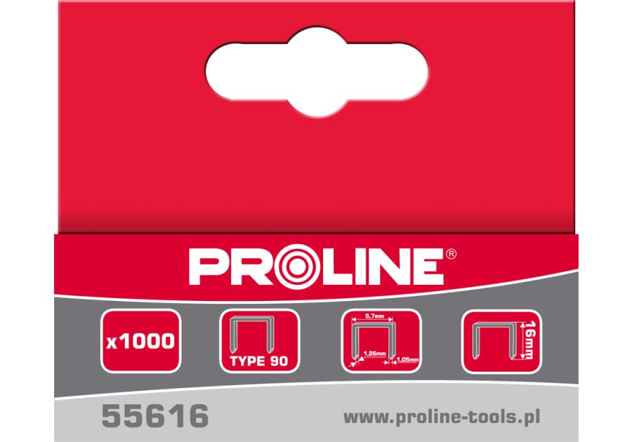 Zdjęcie: Zszywki typ 90, 32 mm, 5.7x1,26 mm, 1000 szt PROLINE