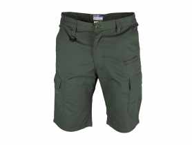 Szorty robocze ripstop + spandex rozmiar LD ciemnozielone DEDRA